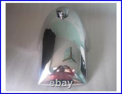 Fit Triumph Norton Commando Triton Lyta Aluminum Alloy Petrol Gas Fuel Tank+Cap