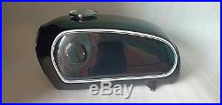 Fit for Bmw R75/5 Black Painted Aluminum Fuel Petrol Tank 1972 Model