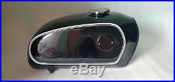 Fit for Bmw R75/5 Black Painted Aluminum Fuel Petrol Tank 1972 Model