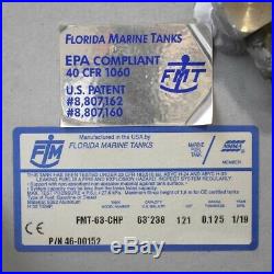 Florida Marine Boat Fuel Gas Tank FMT-63-CHP 63 Gallon Aluminum