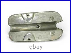 For BSA A65 Spitfire Hornet 2 Gallon Polished Aluminium Gas Fuel Tank + Cap
