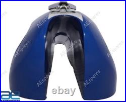 For BSA B25 B44 Starfire Blue & White Color Aluminium Fuel Petrol Tank With Cap For BSA B25 B44 Starfire Blue & White Color Aluminium Fuel Petrol Tank With Cap