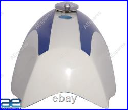 For BSA B25 B44 Starfire Blue & White Color Aluminium Fuel Petrol Tank With Cap For BSA B25 B44 Starfire Blue & White Color Aluminium Fuel Petrol Tank With Cap