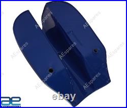 For BSA B25 B44 Starfire Blue & White Color Aluminium Fuel Petrol Tank With Cap