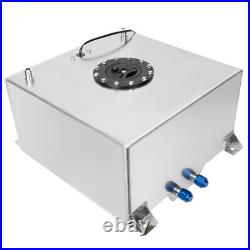 Fuel Cell 10 Gallon 40 L Polished Aluminum Fuel Cell Tank + Internal Foam Layers