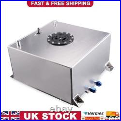Fuel Cell 10 Gallon (40L) Polished Aluminum Fuel Cell Tank + Internal Foam Layer