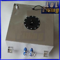 Fuel Cell 40L Litre 10 Gallon Aluminum Fuel Tank + Sender & Internal Foam Layer