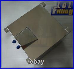 Fuel Cell 40L Litre 10 Gallon Aluminum Fuel Tank + Sender & Internal Foam Layer