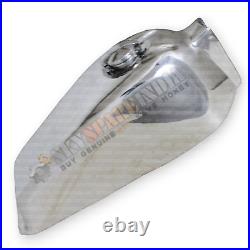 Fuel Gas Tank For Greeves Griffon 1969/70 Aluminum Polished With Monza Cap