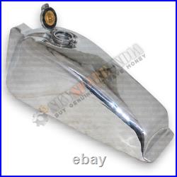 Fuel Gas Tank For Greeves Griffon 1969/70 Aluminum Polished With Monza Cap Fuel Gas Tank For Greeves Griffon 1969/70 Aluminum Polished With Monza Cap