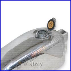 Fuel Gas Tank For Greeves Griffon 1969/70 Aluminum Polished With Monza Cap