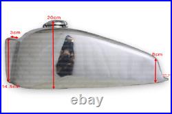Fuel Gas Tank For Greeves Griffon 1969/70 Aluminum Polished With Monza Cap