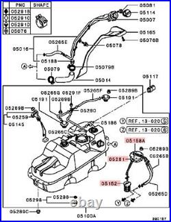 Fuel Tank Filter Stack Pipe Kit For Pajero Shogun Sport K94w Mk1 2.5d
