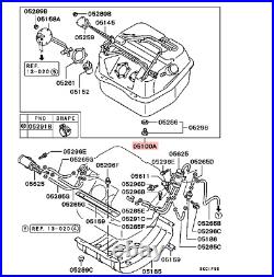 Fuel Tank Mitsubishi Pajero Shogun V34v Mk2 2.5d