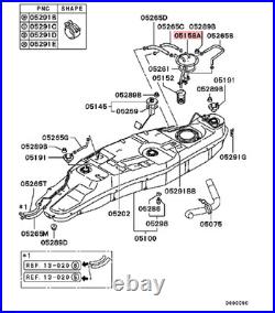 Fuel Tank Stack Pipe for Mitsubishi PAJERO SHOGUN V78W MK3 3.2 DiD