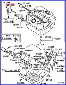Fuel Tank Stack Pipe for Mitsubishi PAJERO V46V MK2 2.8T