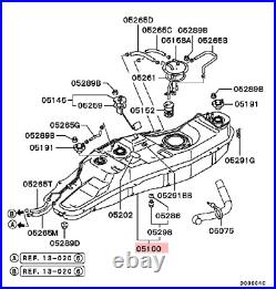 Fuel Tank Swb Mitsubishi Pajero Shogun V68w Mk3 3.2t