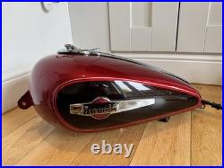 GORGEOUS GENUINE HARLEY DAVIDSON SPORTSTER XL 1200 C Custom FUEL / GAS TANK -RED