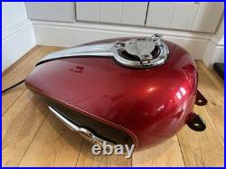 GORGEOUS GENUINE HARLEY DAVIDSON SPORTSTER XL 1200 C Custom FUEL / GAS TANK -RED