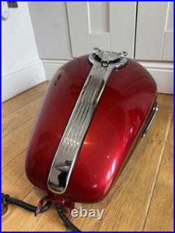 GORGEOUS GENUINE HARLEY DAVIDSON SPORTSTER XL 1200 C Custom FUEL / GAS TANK -RED