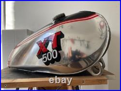 Genuine 1981 Yamaha XT 500 aluminium fuel tank in good useable condition