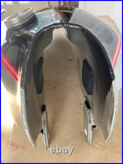 Genuine 1981 Yamaha XT 500 aluminium fuel tank in good useable condition