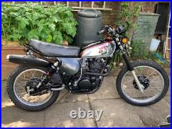 Genuine 1981 Yamaha XT 500 aluminium fuel tank in good useable condition