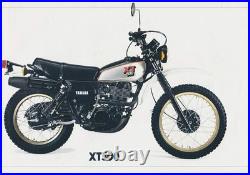 Genuine 1981 Yamaha XT 500 aluminium fuel tank in good useable condition