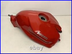 Genuine Ducati 1199 1299 Panigale Red Aluminium Petrol Gas Fuel Tank