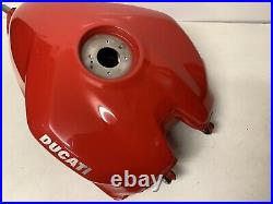 Genuine Ducati 1199 1299 Panigale Red Aluminium Petrol Gas Fuel Tank