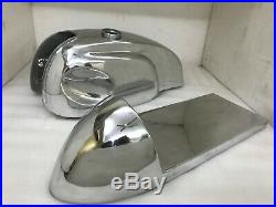 HONDA Cb Xs Manx Style Aluminum Alloy Cafe Racer Fuel Tank + Seat Hood(Fits For)
