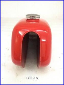 HUSQVARNA 1974 CR 250 WR 250 MAG REPRO RED PAINTED ALUMINUM TANK + CAP Fit For