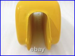 HUSQVARNA 1974 CR 250 WR 250 MAG Repro Alloy Yellow Painted Fuel Tank +Cap Fit