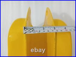 HUSQVARNA 1974 CR 250 WR 250 MAG Repro Alloy Yellow Painted Fuel Tank +Cap Fit