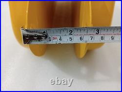 HUSQVARNA 1974 CR 250 WR 250 MAG Repro Alloy Yellow Painted Fuel Tank +Cap Fit