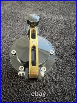 Harley Davidson Custom Billet Aluminium Petrol Gas Fuel Tank Cap Black Breakout