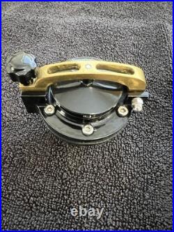 Harley Davidson Custom Billet Aluminium Petrol Gas Fuel Tank Cap Black Breakout