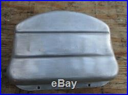 Harley Davidson Panhead Oem Original Aluminium Valve Covers With Thin D-rings