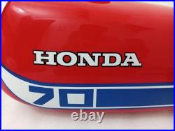 Honda Atc70 Atc 70 1978-1985 Model Red Painted Aluminium Petrol Fuel Tank +Cap