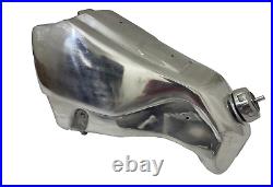 Honda CR250R 1988-1989 Aluminium Polished Petrol Gas Tank +Cap Fit For