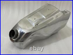 Honda CR250R 1988-1989 Aluminium Polished Petrol Gas Tank +Cap Fit For