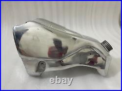 Honda CR250R 1988-1989 Aluminium Polished Petrol Gas Tank +Cap Fit For