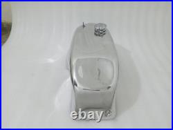 Honda Cb Mv Agusta Style Cafe Racer Polish Aluminum Petrol Fuel Tank + Cap Fit