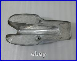 Honda Cb Mv Agusta Style Cafe Racer Polish Aluminum Petrol Fuel Tank + Cap Fit