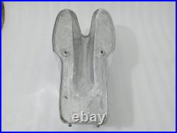 Honda Cb Mv Agusta Style Cafe Racer Polish Aluminum Petrol Fuel Tank + Cap Fit