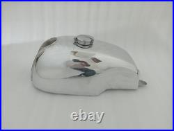 Honda Cb Xs Manx Style Aluminum Alloy Polish Cafe Racer Fuel Tank +Cap Fit For Honda Cb Xs Manx Style Aluminum Alloy Polish Cafe Racer Fuel Tank +Cap Fit For