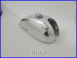 Honda Cb Xs Manx Style Aluminum Alloy Polish Cafe Racer Fuel Tank +Cap Fit For