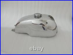 Honda Cb Xs Manx Style Aluminum Alloy Polish Cafe Racer Fuel Tank +Cap Fit For Honda Cb Xs Manx Style Aluminum Alloy Polish Cafe Racer Fuel Tank +Cap Fit For