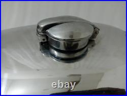 Honda Cb Xs Manx Style Aluminum Alloy Polish Cafe Racer Fuel Tank +Cap Fit For