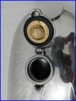 Honda Cb Xs Manx Style Aluminum Alloy Polish Cafe Racer Fuel Tank +Cap Fit For Honda Cb Xs Manx Style Aluminum Alloy Polish Cafe Racer Fuel Tank +Cap Fit For